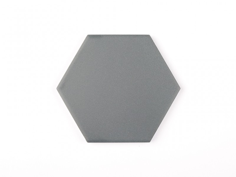 Iron Grey Hexagonal 96x96 mm
